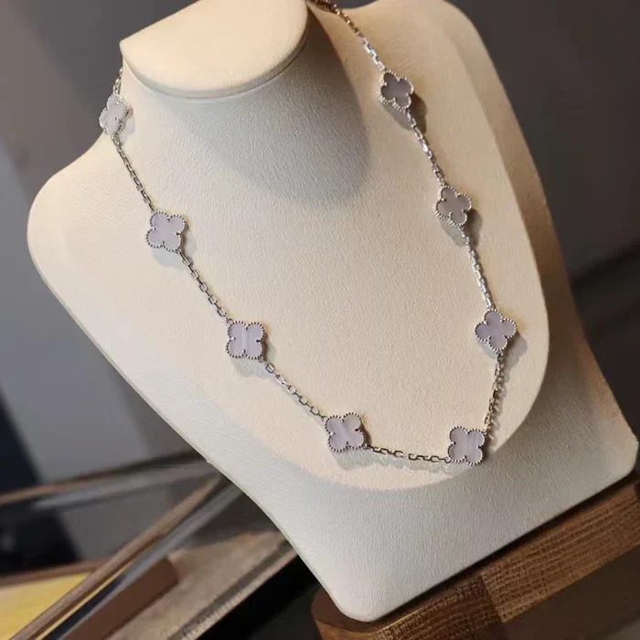 CLOVER | 10 Motive Purple Necklace - Image 4