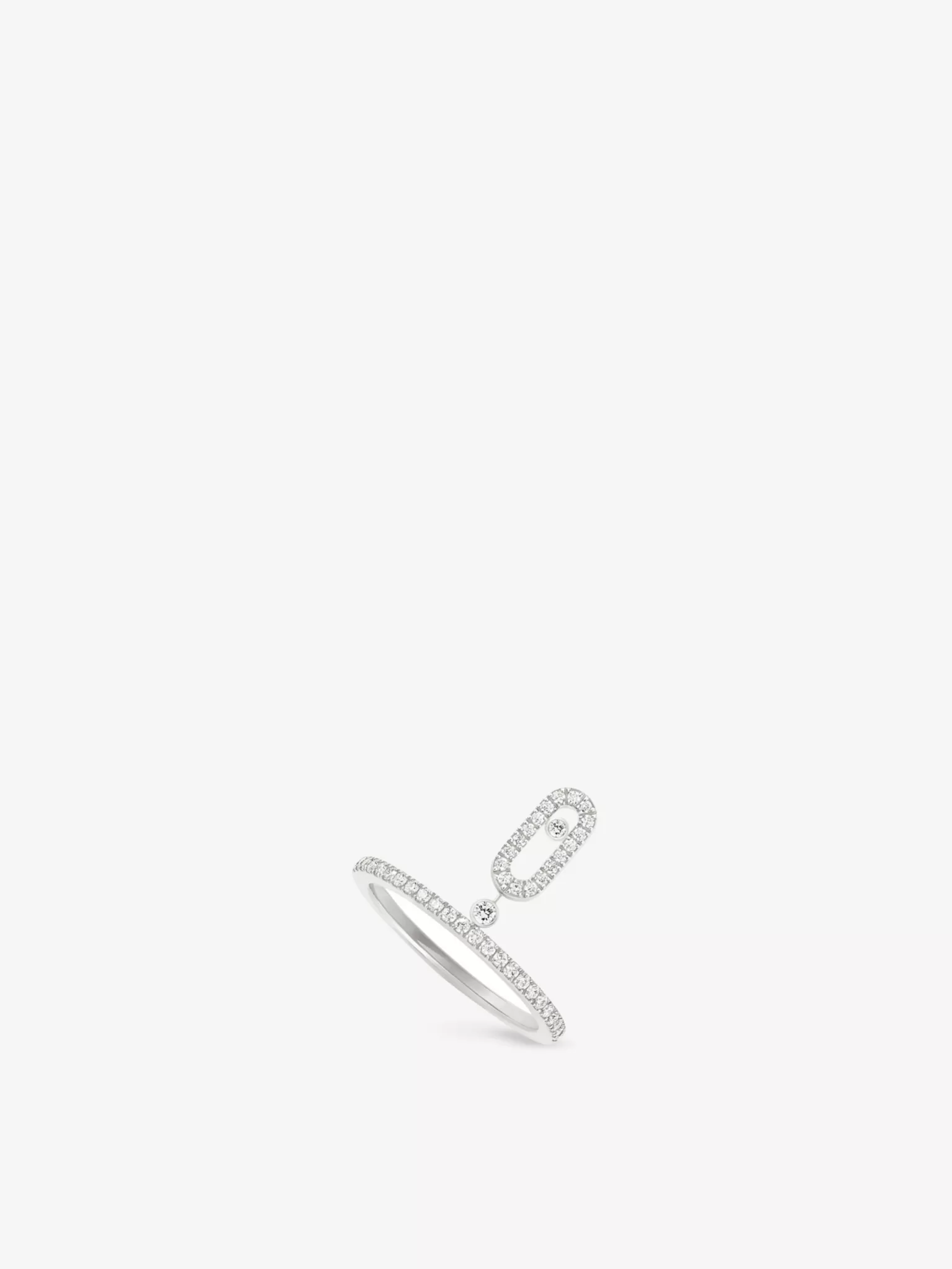 EXCLUSIVE | Chaira Dangling Ring Diamanté - Image 4