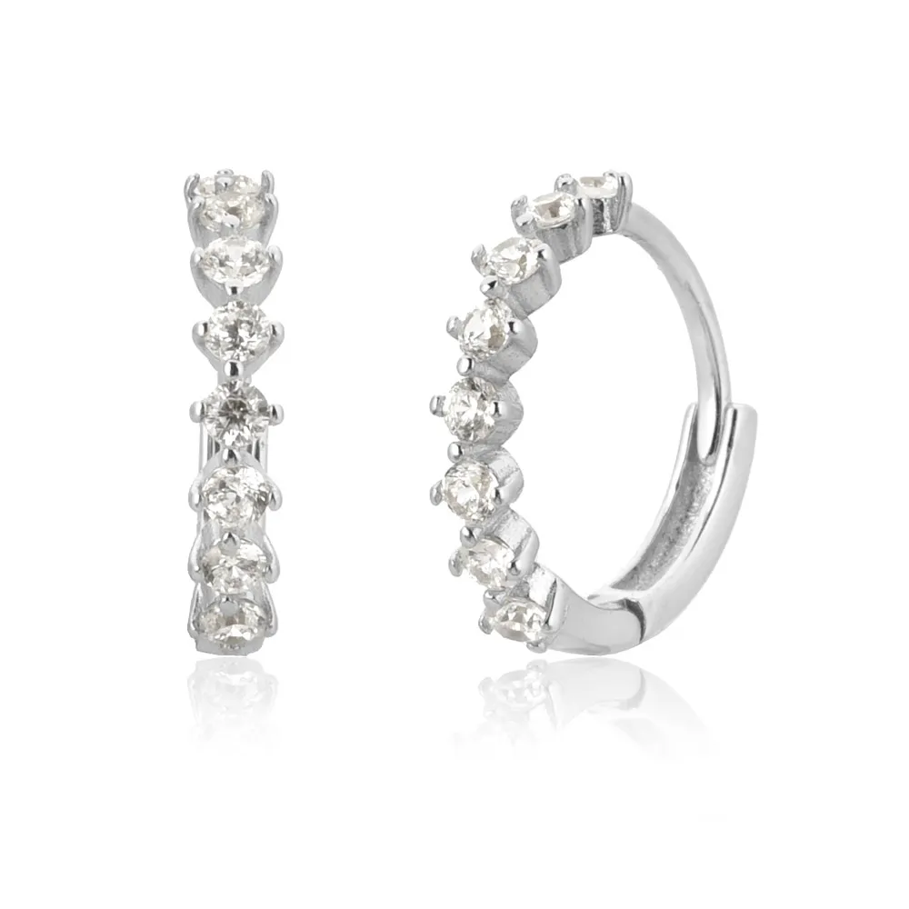 EXCLUSIVE | Tennis Gem Earrings - Image 5