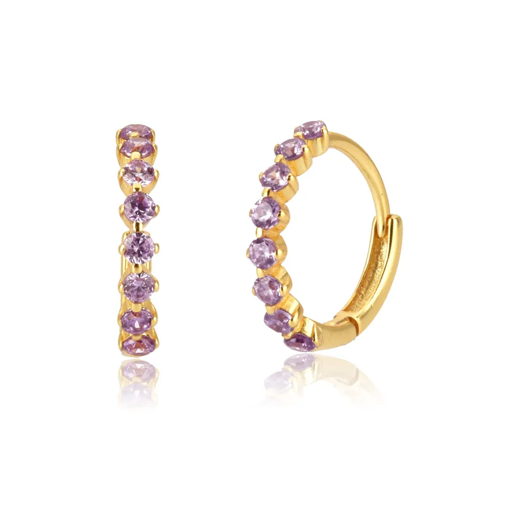 EXCLUSIVE | Tennis Gem Earrings - Image 6