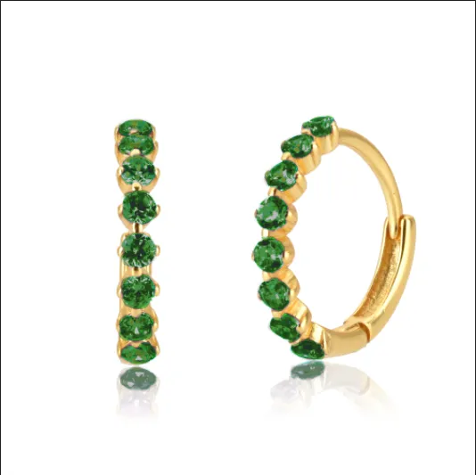 EXCLUSIVE | Tennis Gem Earrings - Image 8