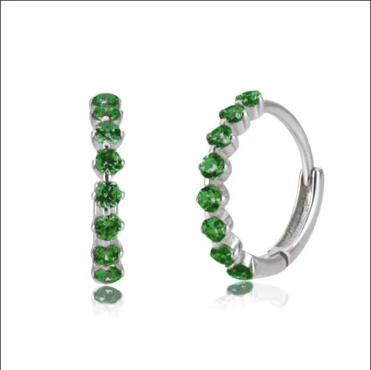 EXCLUSIVE | Tennis Gem Earrings - Image 9