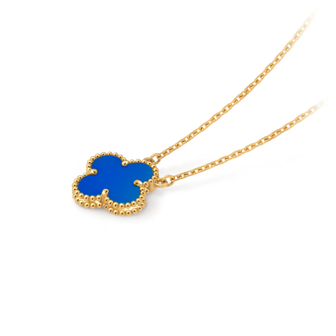 CLOVER | Blue Necklace - Image 4