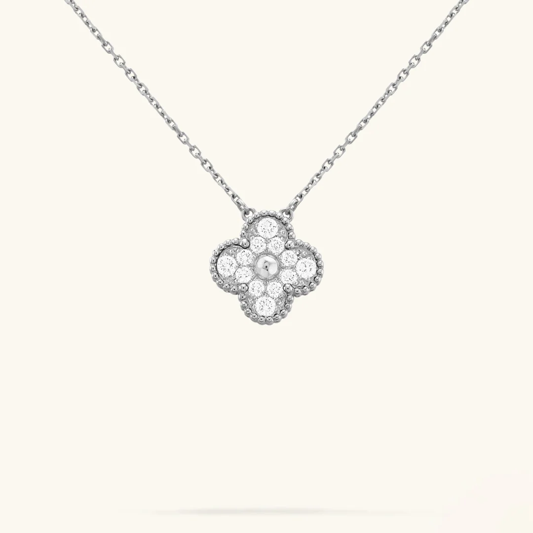 CLOVER | Silver Necklace Prestige