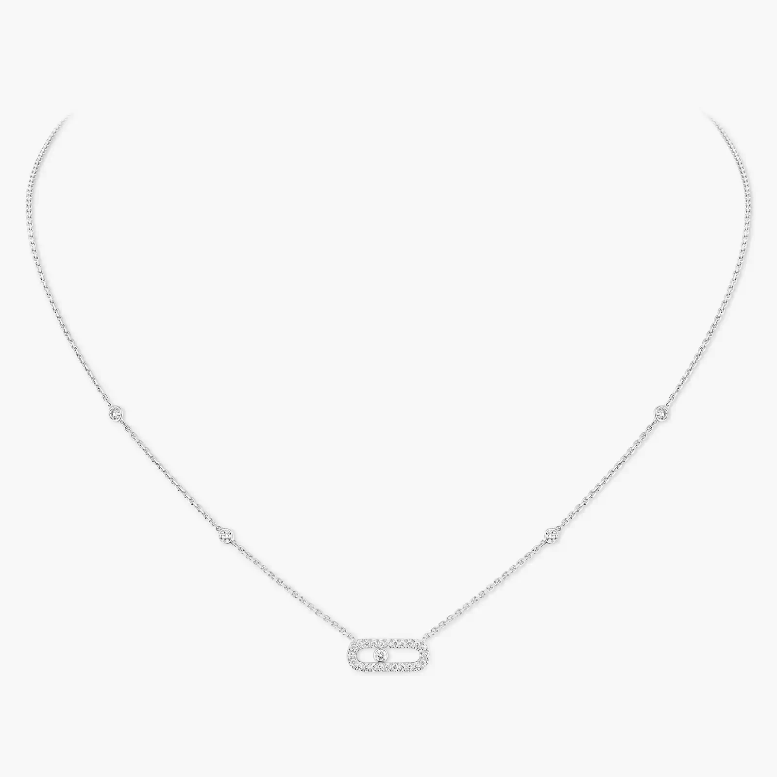 EXCLUSIVE | Mollyanne Diamanté Necklace - Image 3