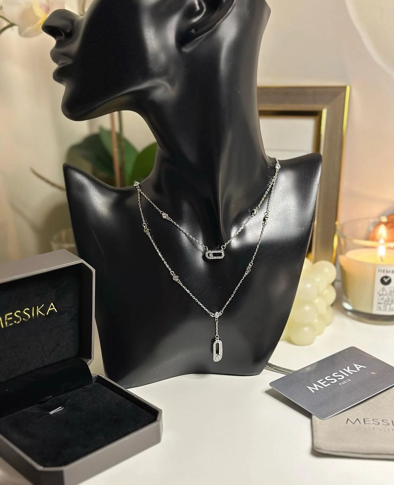 EXCLUSIVE | Mollyanne Diamanté Necklace - Image 5