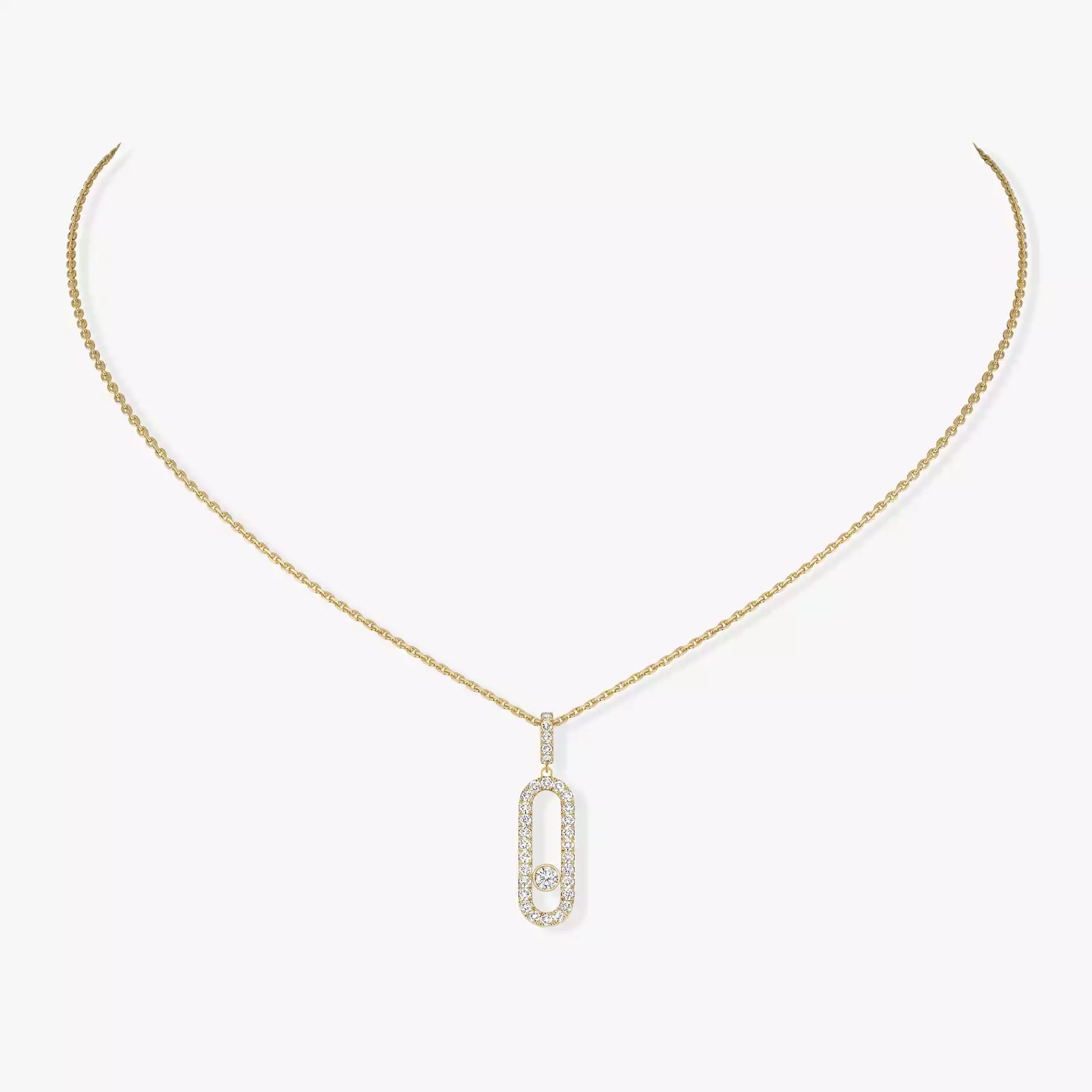EXCLUSIVE | Mollyanne Diamanté Uno Necklace – Silver - Image 4