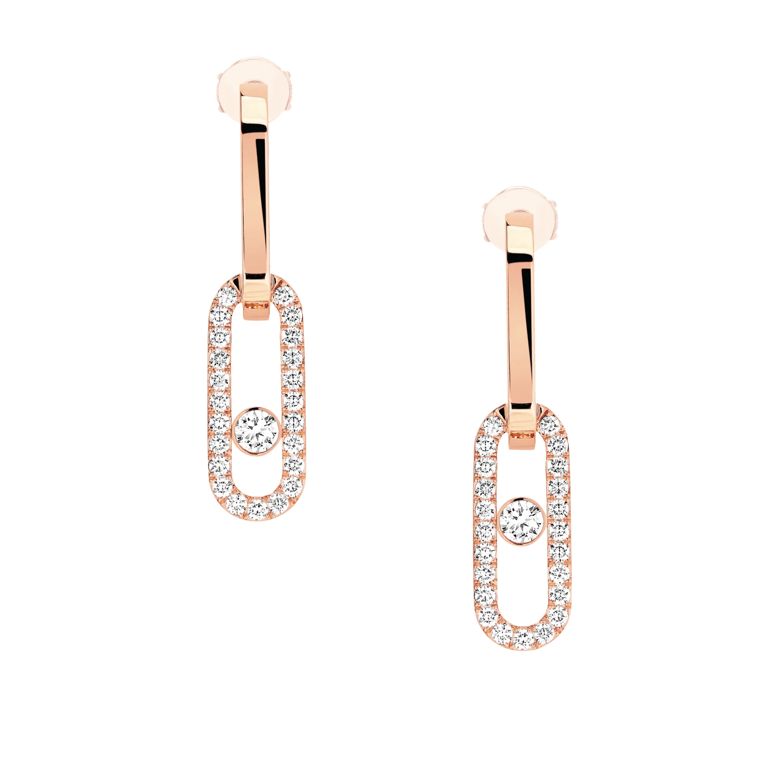 18K EXCLUSIVE | Myla Double Hoop Earrings - Image 4