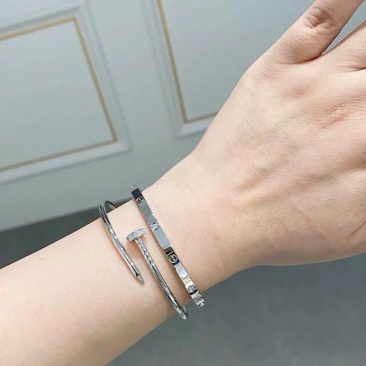 ETERNITY | Silver Bracelet Thin - Image 4